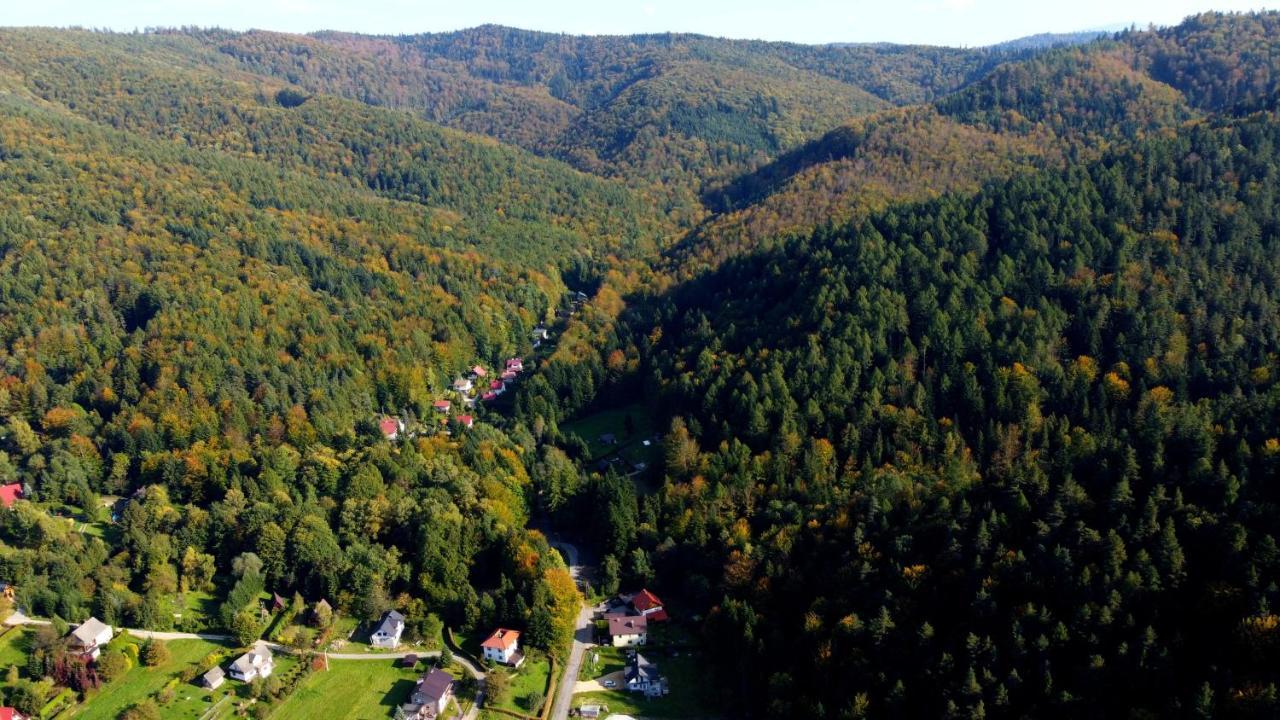 Przystanek Lesna Apartman Targanice Kültér fotó